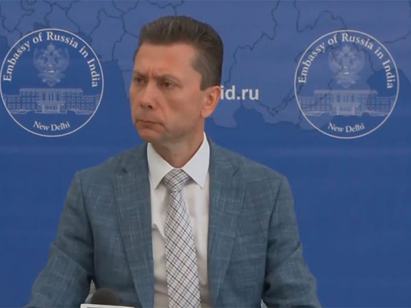 Roman Babushkin, Charge D'affaires of the Russian Embassy in Delhi (Photo/ANI) Roman Babushkin, Charge D'affaires of the Russian Embassy in Delhi (Photo/ANI)