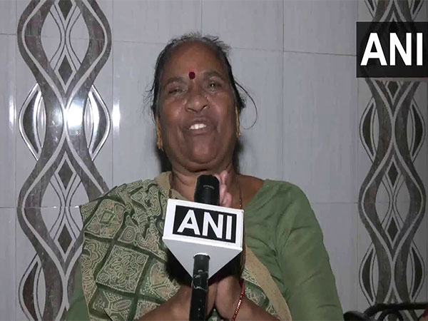 Bhanuben, mother of Rajesh Khimji (Photo/ANI) Bhanuben, mother of Rajesh Khimji (Photo/ANI)