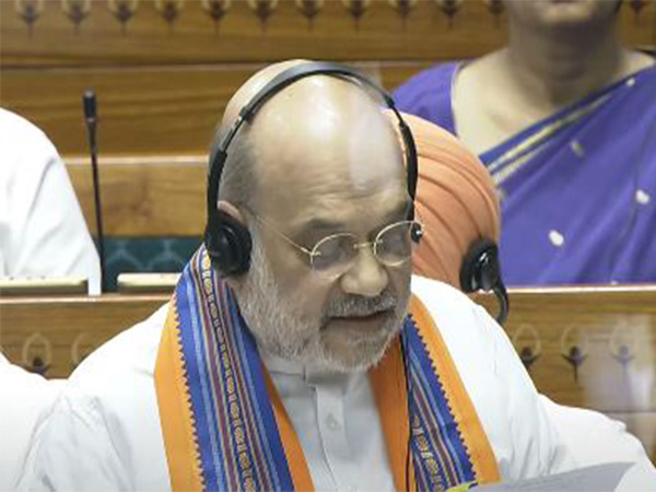 Union Home Minister Amit Shah in Lok Sabha (Photo/ANI) Union Home Minister Amit Shah in Lok Sabha (Photo/ANI)