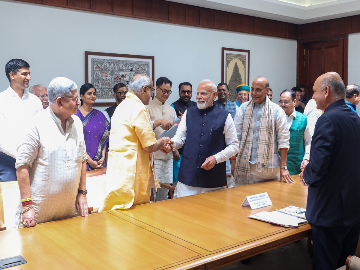 PM Narendra Modi during nomination of CP Radhakrishnan (Photo: @narendramodi/X) PM Narendra Modi during nomination of CP Radhakrishnan (Photo: @narendramodi/X)
