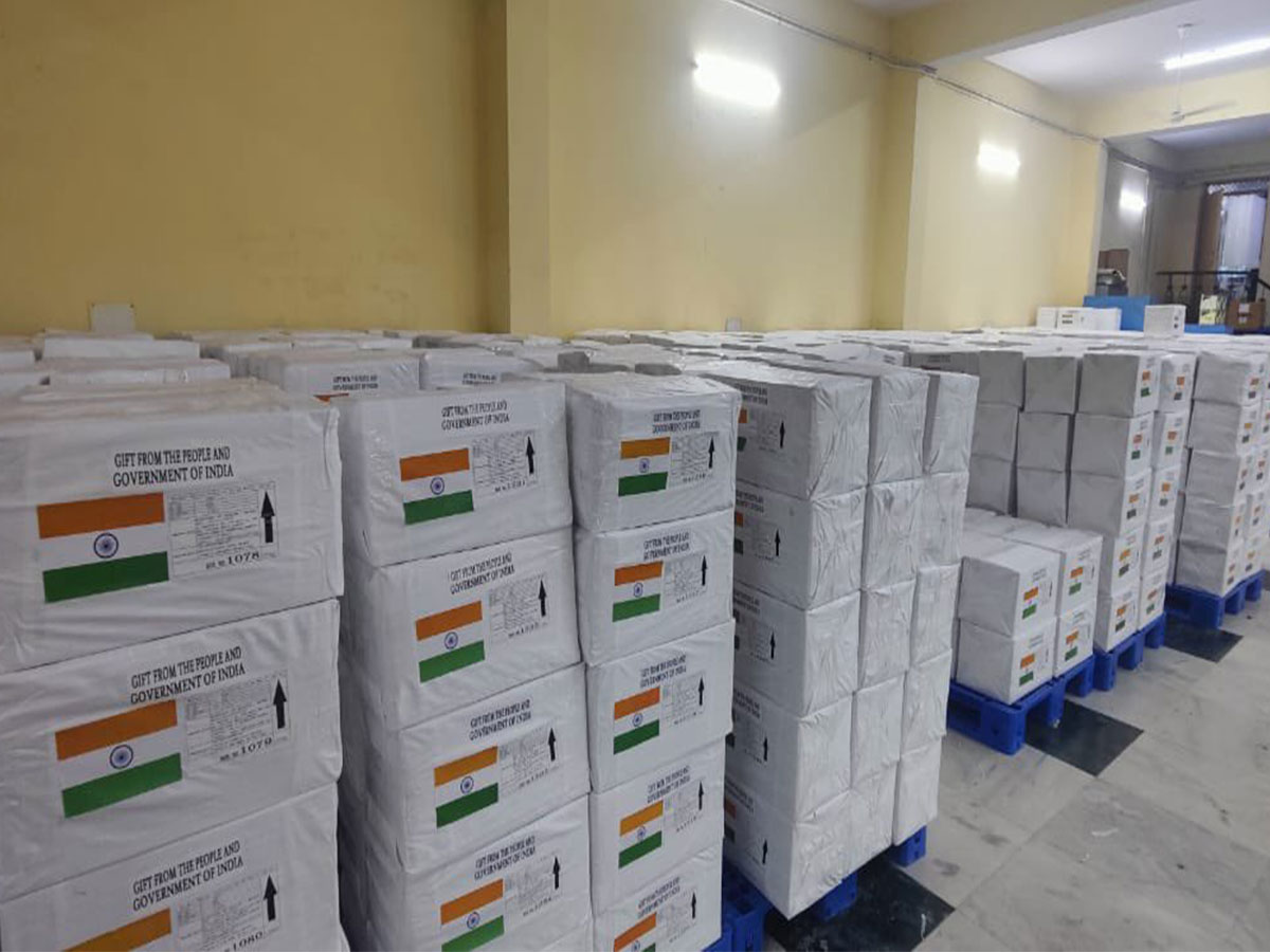 India dispatches 32 tonnes of humanitarian assistance to Peru (Photo/@MEAIndia) India dispatches 32 tonnes of humanitarian assistance to Peru (Photo/@MEAIndia)