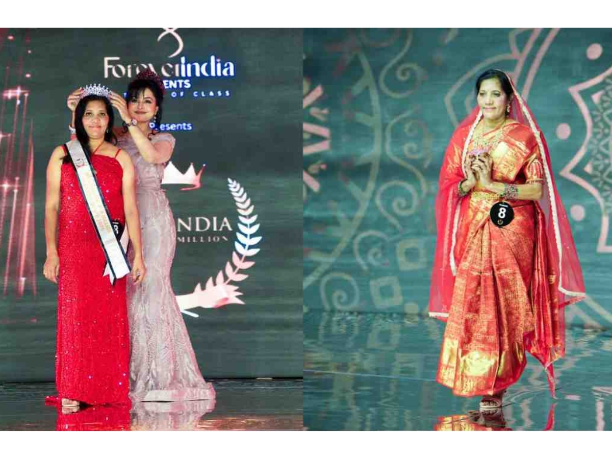 Mrs. India One in a Million Andhra Pradesh 2025 (Season 5) Title Won by Madhavi Devi Uppalapati in Classic Category Mrs. India One in a Million Andhra Pradesh 2025 (Season 5) Title Won by Madhavi Devi Uppalapati in Classic Category