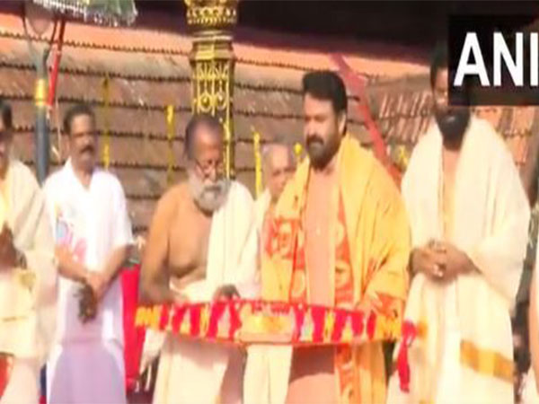 Actor Mohanlal (Image source: ANI) Actor Mohanlal (Image source: ANI)