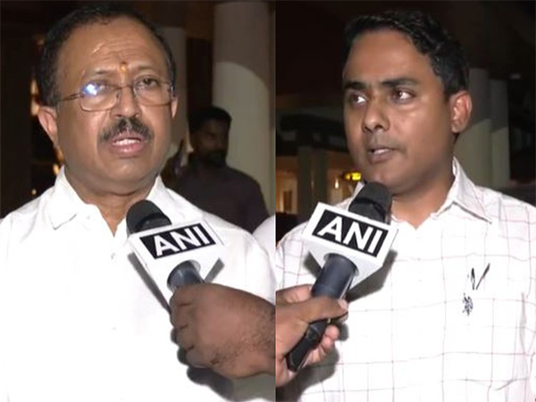 BJP leader V Muraleedharan and Kerala BJP State General Secretary Anoop Antony Joseph (Photo/ANI) BJP leader V Muraleedharan and Kerala BJP State General Secretary Anoop Antony Joseph (Photo/ANI)
