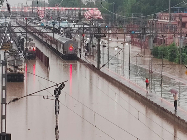 Visual from Sawai Madhopur railway station (Photo/ANI) Visual from Sawai Madhopur railway station (Photo/ANI)
