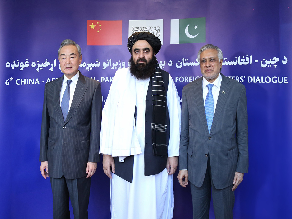 Foreign ministers of Afghanistan, Pakistan and China meet in Kabul for trilateral talks on security and cooperation (Image: X/@MoFA_Afg) Foreign ministers of Afghanistan, Pakistan and China meet in Kabul for trilateral talks on security and cooperation (Image: X/@MoFA_Afg)