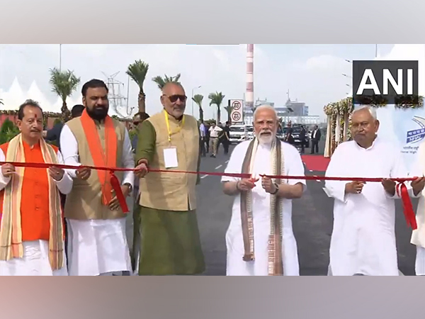 PM Modi, along with Bihar CM Nitish Kumar, inaugurates the Aunta – Simaria bridge project built on River Ganga. (Photo/ANI) PM Modi, along with Bihar CM Nitish Kumar, inaugurates the Aunta – Simaria bridge project built on River Ganga. (Photo/ANI)