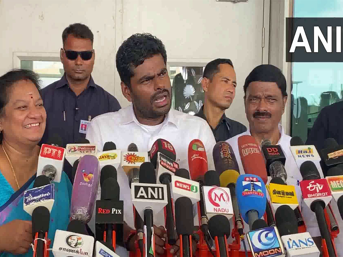 BJP leader K Annamalai (Photo/ANI) BJP leader K Annamalai (Photo/ANI)