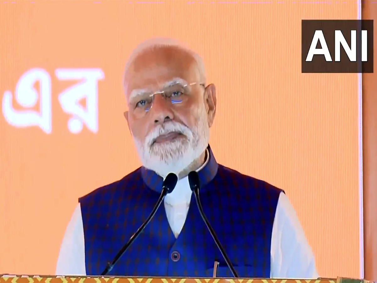 Prime Minister Narendra Modi in Kolkata. (Photo/ANI) Prime Minister Narendra Modi in Kolkata. (Photo/ANI)