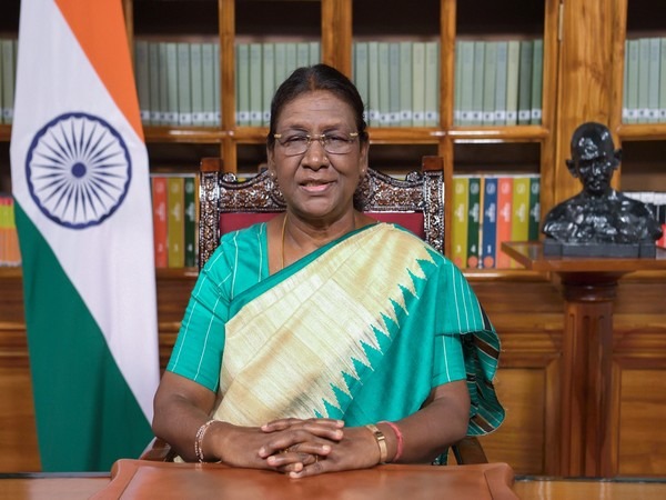 President Droupadi Murmu (File photo/ANI) President Droupadi Murmu (File photo/ANI)