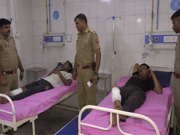 Accused under treatment after encounter (Photo/ANI) Accused under treatment after encounter (Photo/ANI)