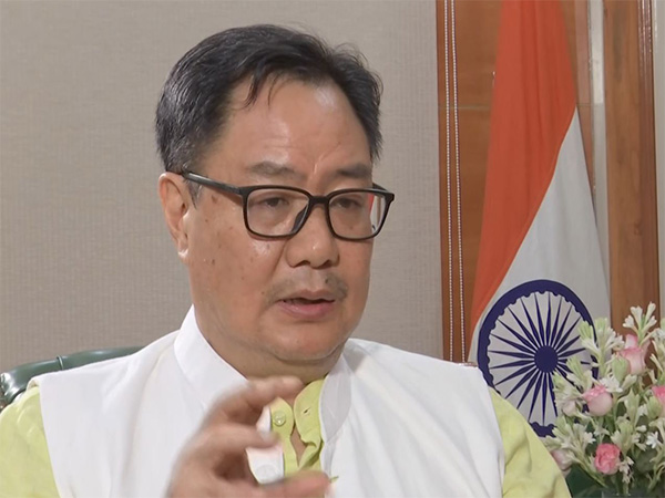 Union Minister Kiren Rijiju (Photo/ANI) Union Minister Kiren Rijiju (Photo/ANI)