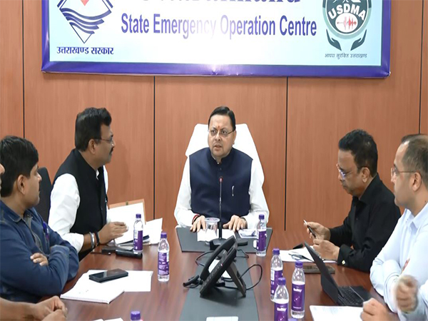 Uttarakhand Chief Minister Pushkar Singh Dhami at State Emergency Operations Centre (SEOC), Dehradun (Photo/ANI) Uttarakhand Chief Minister Pushkar Singh Dhami at State Emergency Operations Centre (SEOC), Dehradun (Photo/ANI)