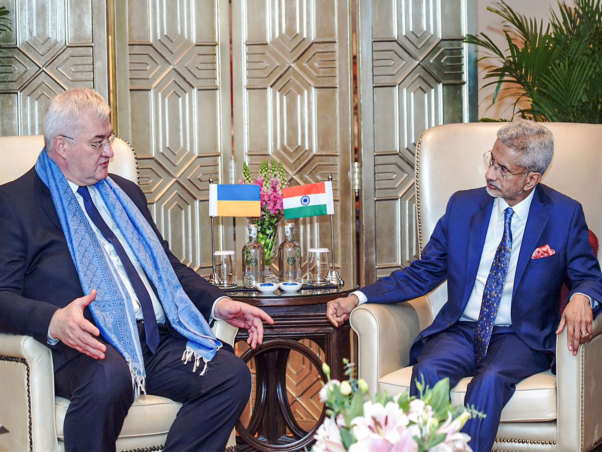 EAM S Jaishankar with Ukraine’s Foreign Minister Andrii Sybiha (File Photo/ ANI) EAM S Jaishankar with Ukraine’s Foreign Minister Andrii Sybiha (File Photo/ ANI)