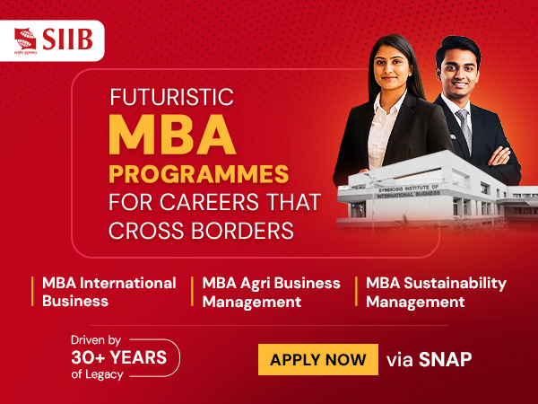 Application Open for Niche MBA Programmes at SIIB, Pune Application Open for Niche MBA Programmes at SIIB, Pune
