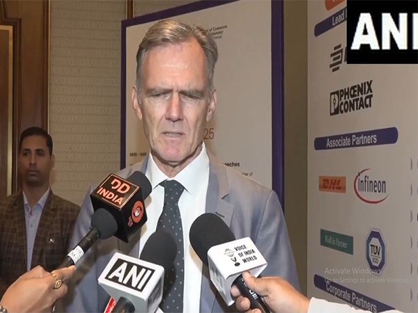 Georg Enzweiler, Deputy Head of Mission, German Embassy in India (Photo/ANI) Georg Enzweiler, Deputy Head of Mission, German Embassy in India (Photo/ANI)
