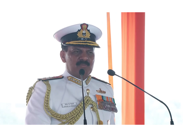Chief of Naval Staff Admiral Dinesh Kumar Tripathi (Photo/ANI) Chief of Naval Staff Admiral Dinesh Kumar Tripathi (Photo/ANI)