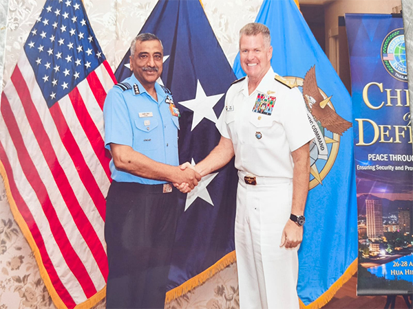 Air Marshal Dixit meets US INDOPACOM Chief at CHOD 2025 Air Marshal Dixit meets US INDOPACOM Chief at CHOD 2025