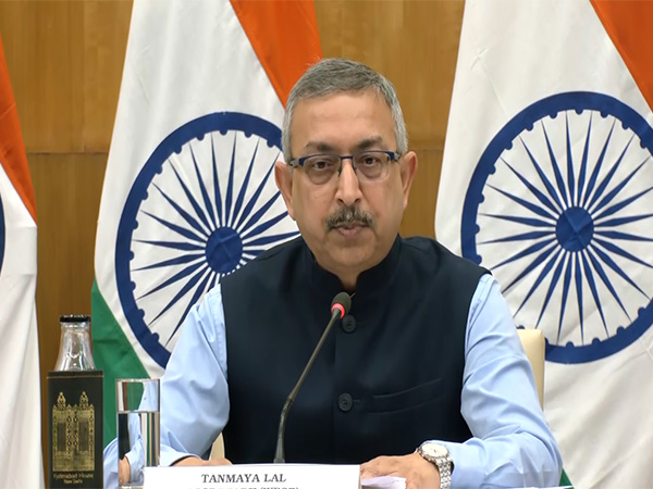 Tanmaya Lal, MEA Secretary (West) (Image: YouTube@Ministry of External Affairs, India) Tanmaya Lal, MEA Secretary (West) (Image: YouTube@Ministry of External Affairs, India)