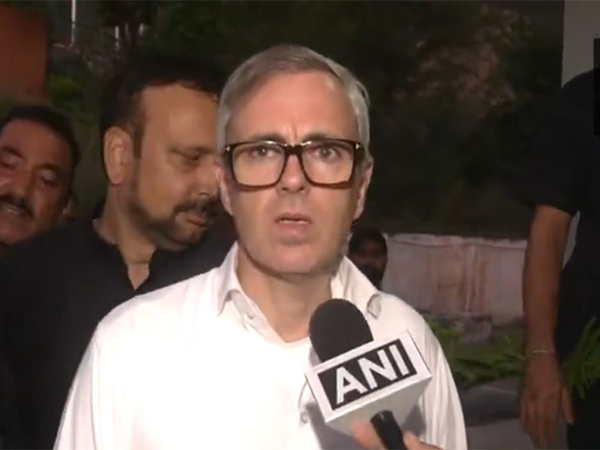 Jammu and Kashmir Chief Minister Omar Abdullah (File Photo/ANI) Jammu and Kashmir Chief Minister Omar Abdullah (File Photo/ANI)