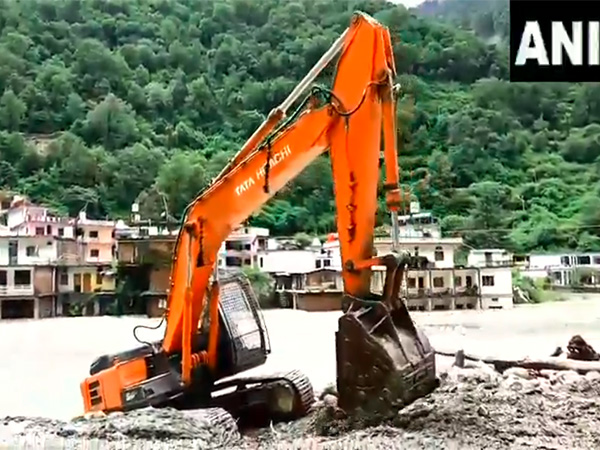 Work on widening the outlet (Photo/ANI) Work on widening the outlet (Photo/ANI)