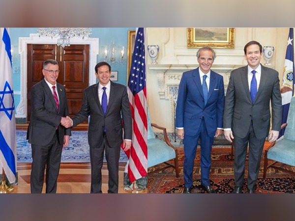 US Secretary Marco Rubio meets Israeli Foreign Minister Gidon Saar and IAEA Director General Rafael Grossi in Washington (Image: X/@SecRubio) US Secretary Marco Rubio meets Israeli Foreign Minister Gidon Saar and IAEA Director General Rafael Grossi in Washington (Image: X/@SecRubio)