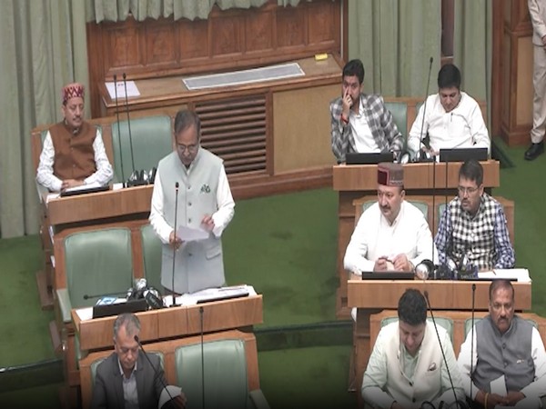 Himachal Pradesh Assembly session on Wednesday (Photo/ANI) Himachal Pradesh Assembly session on Wednesday (Photo/ANI)