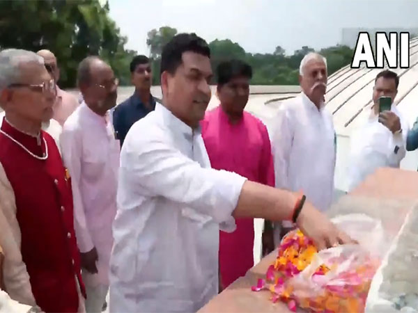 Delhi Minister Kapil Mishra at the Samrat Prithviraj Chauhan Memorial (Photo/ANI) Delhi Minister Kapil Mishra at the Samrat Prithviraj Chauhan Memorial (Photo/ANI)