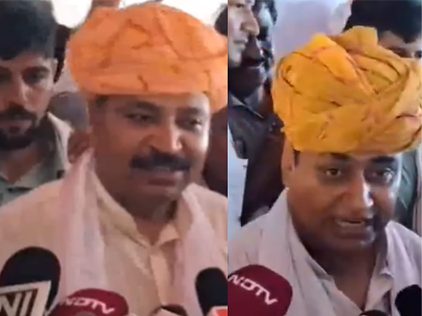 Congress MLA and Rajasthan Assembly LoP, Tika Ram Jully and Rajasthan Congress President Govind Singh Dotasara  (Photo/ANI) Congress MLA and Rajasthan Assembly LoP, Tika Ram Jully and Rajasthan Congress President Govind Singh Dotasara  (Photo/ANI)