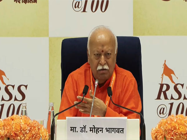 RSS chief Mohan Bhagwat (Photo/ANI) RSS chief Mohan Bhagwat (Photo/ANI)