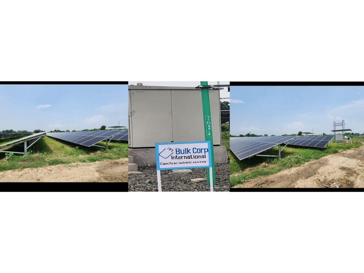Bulkcorp International Limited Commissions Solar Power Plant Bulkcorp International Limited Commissions Solar Power Plant