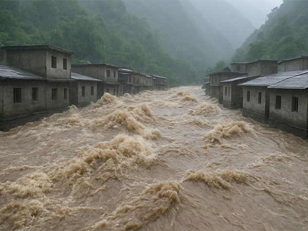 Water level of river in Uttarakhand on rise due to continuous rainfall in the state (Photo/Uttarakhand: Chamoli, Rudraprayag Police issue urgent warning as water levels rise due to heavy rain (Photo/X/@RudraprayagPol) Water level of river in Uttarakhand on rise due to continuous rainfall in the state (Photo/Uttarakhand: Chamoli, Rudraprayag Police issue urgent warning as water levels rise due to heavy rain (Photo/X/@RudraprayagPol)