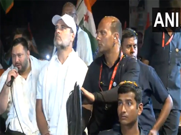 Congress leader Rahul Gandhi and RJD leader Tejashwi Yadav (Photo/ANI) Congress leader Rahul Gandhi and RJD leader Tejashwi Yadav (Photo/ANI)