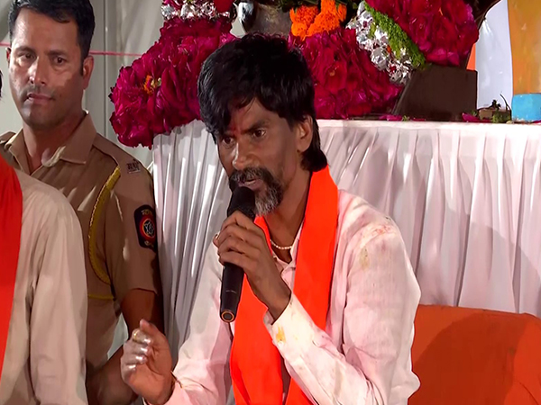 Maratha reservation activist Manoj Jarange Patil (Photo/ANI) Maratha reservation activist Manoj Jarange Patil (Photo/ANI)