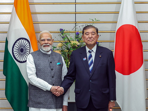 Prime Minister Narendra Modi and Japanese PM Shigeru Ishiba (Photo/ANI) Prime Minister Narendra Modi and Japanese PM Shigeru Ishiba (Photo/ANI)