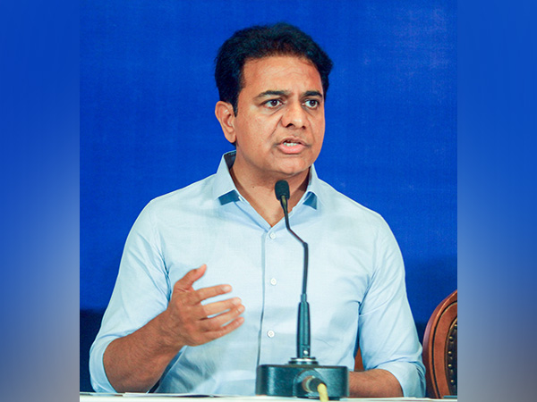 BRS Working President KT Rama Rao (File photo/ANI) BRS Working President KT Rama Rao (File photo/ANI)