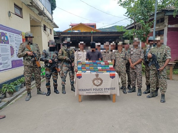 Assam Rifles recovers narcotics worth Rs 7.5 crores in Manipur's Senapati (Photo/ANI) Assam Rifles recovers narcotics worth Rs 7.5 crores in Manipur's Senapati (Photo/ANI)