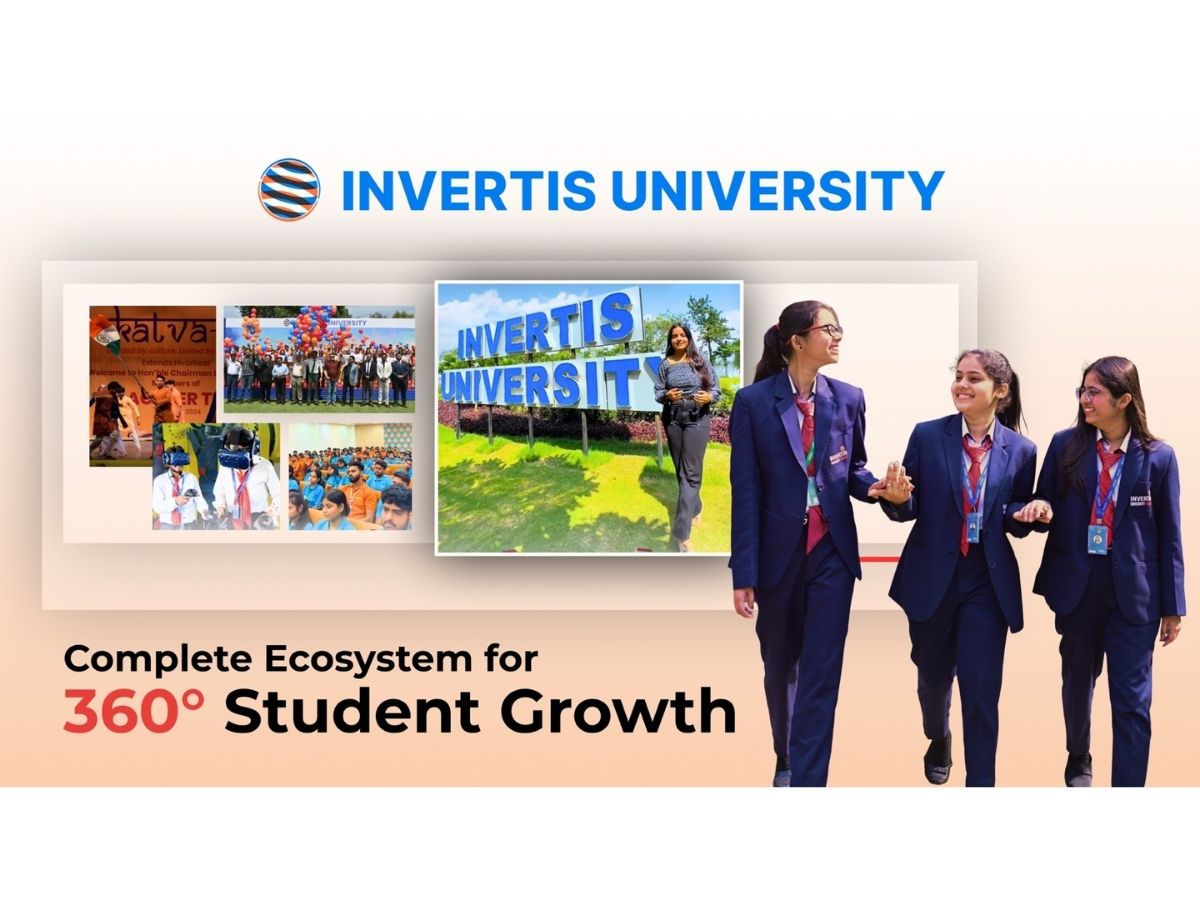 A Hub of Research, Innovation & Global Exposure – NAAC Accredited Invertis University, Uttar Pradesh