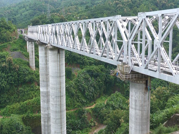 A visual of Bairabi–Sairang rail route (Photo/ANI) A visual of Bairabi–Sairang rail route (Photo/ANI)