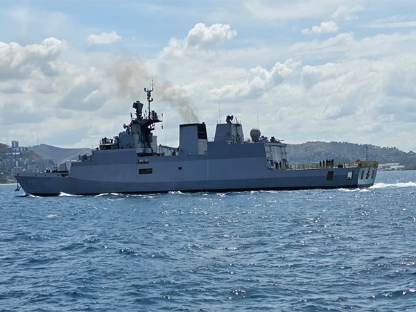 Indian Navy warship visits Port Moresby to join Papua New Guinea (Photo/Indian Navy) Indian Navy warship visits Port Moresby to join Papua New Guinea (Photo/Indian Navy)