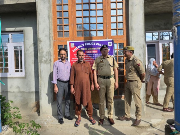 Visual from the Kashmir Police station (Photo/ANI) Visual from the Kashmir Police station (Photo/ANI)