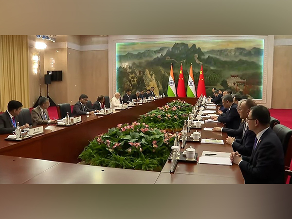 Prime Minister Modi and Chinese President Xi Jinping during a bilateral meeting (Image: X@China_Amb_India) Prime Minister Modi and Chinese President Xi Jinping during a bilateral meeting (Image: X@China_Amb_India)