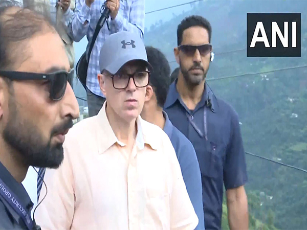 J&K CM Omar Abdullah visits Marog village of Ramban (Photo/ANI)   J&K CM Omar Abdullah visits Marog village of Ramban (Photo/ANI)