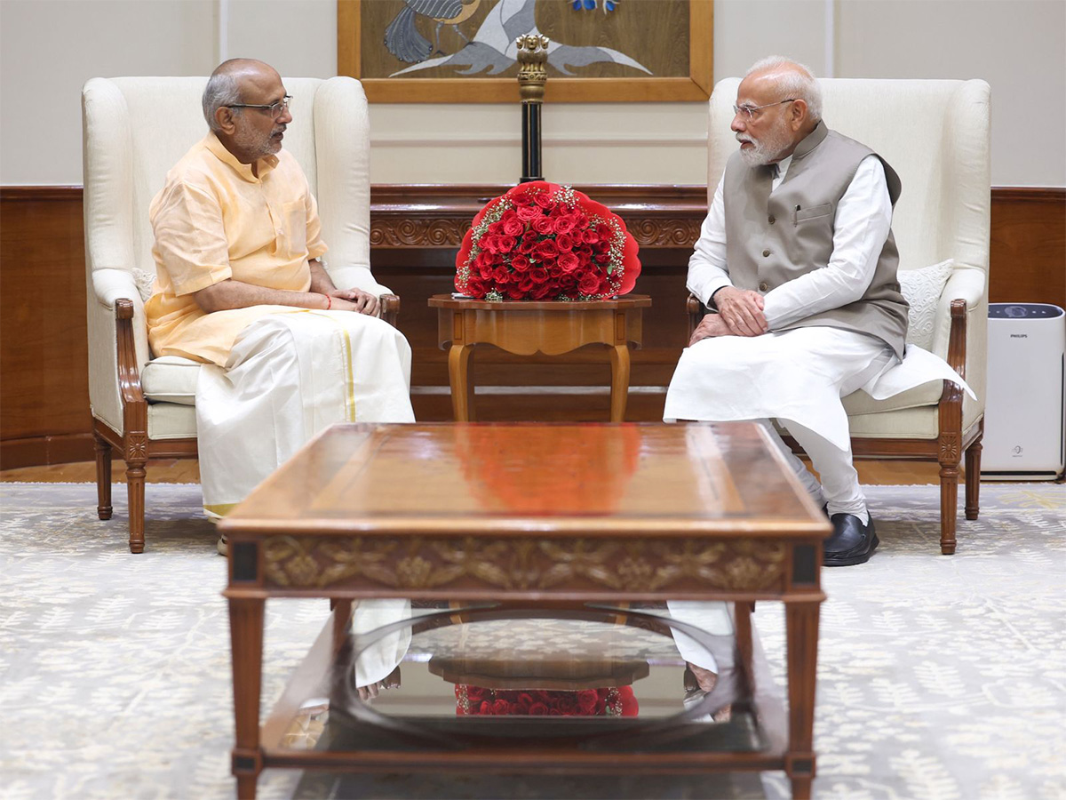 Maharashtra Governor and NDA Vice Presidential candidate CP Radhakrishnan meets Prime Minister Narendra Modi in New Delhi (File Photo X/@narendramodi) Maharashtra Governor and NDA Vice Presidential candidate CP Radhakrishnan meets Prime Minister Narendra Modi in New Delhi (File Photo X/@narendramodi)