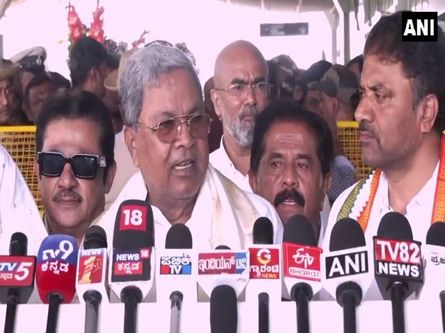 Karnataka Chief Minister Siddaramaiah. (Photo/ANI) Karnataka Chief Minister Siddaramaiah. (Photo/ANI)
