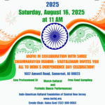 IACFNJ to Celebrate India’s Independence Day with Patriotic Festivities in…