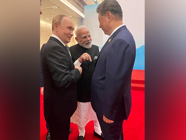 PM Modi, Russian President Vladimir Putin and Chinese President Xi Jinping (Photo/ ANI) PM Modi, Russian President Vladimir Putin and Chinese President Xi Jinping (Photo/ ANI)