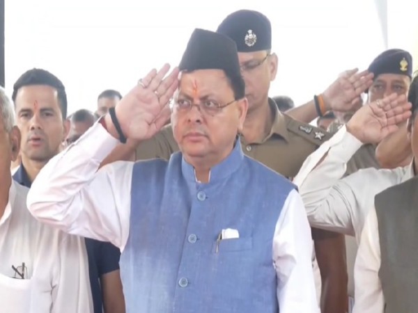 Uttarakhand Chief Minister Pushkar Singh Dhami at the event (Photo/ANI) Uttarakhand Chief Minister Pushkar Singh Dhami at the event (Photo/ANI)