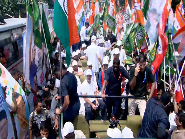 Voter Adhikar Yatra resumes in Bihar’s Patna (Photo/X@INCIndia) Voter Adhikar Yatra resumes in Bihar’s Patna (Photo/X@INCIndia)
