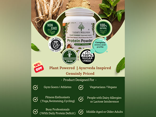 The Leafy Wellness™ Launches Affordable, High-Quality Plant Protein with Ayurvedic Blend The Leafy Wellness™ Launches Affordable, High-Quality Plant Protein with Ayurvedic Blend